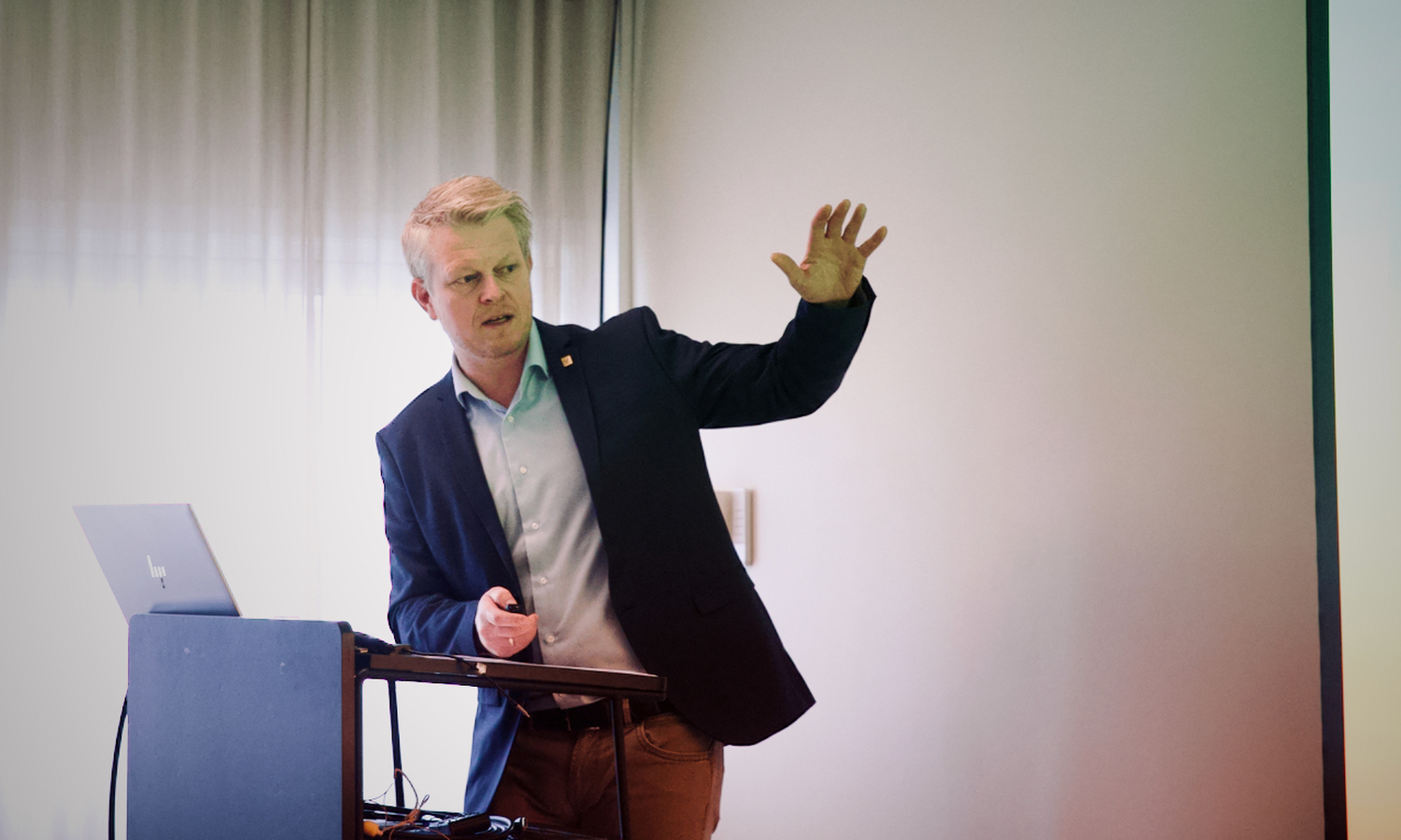 Eivind Reisvaag Sunde, COO ved Parat Halvorsen 