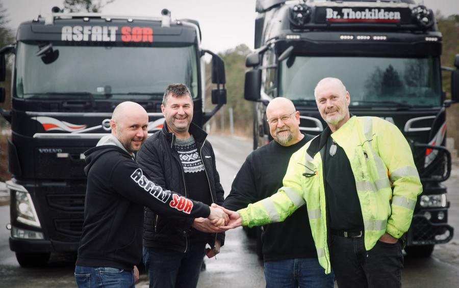 Inngår gigantavtale om asfalttransport